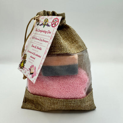 Rose & Vanilla 100% Natural Dog Shampoo Bar